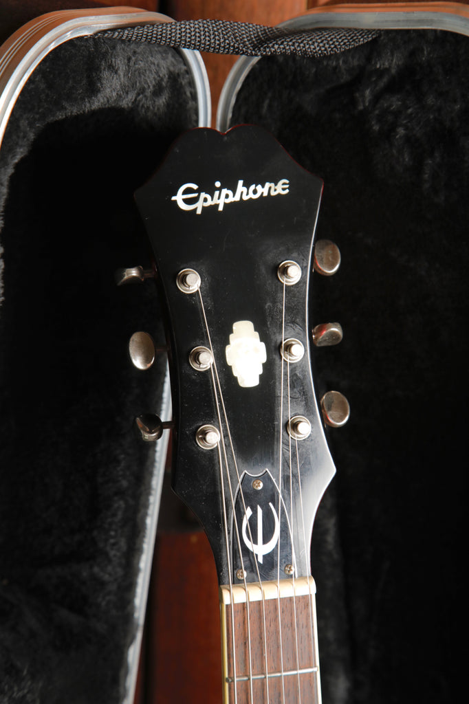 Epiphone Riviera Semi-Hollow Electric Guitar Sparkling Burgundy Pre-Owned