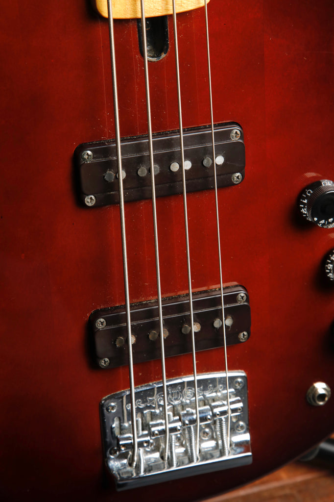 Yamaha SB800S Super Bass Transparent Red Bass Guitar Vintage 1970s Pre-Owned