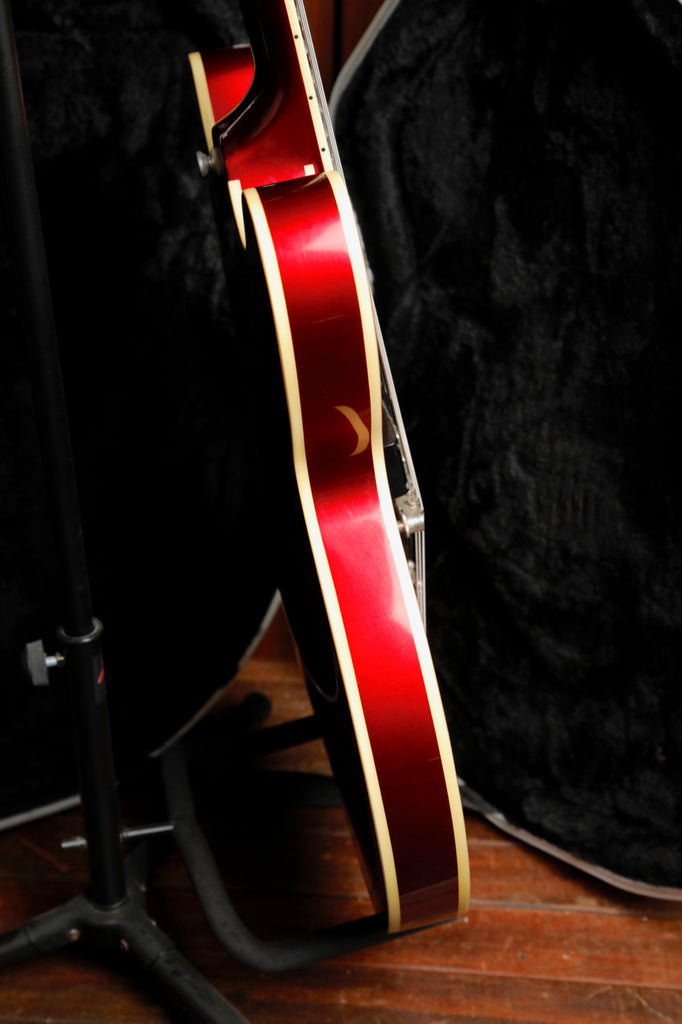 Epiphone Riviera Semi-Hollow Electric Guitar Sparkling Burgundy Pre-Owned