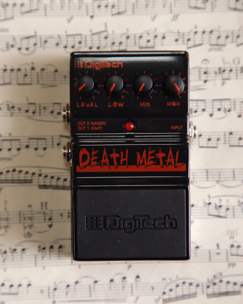 Digitech Death Metal Distortion Pedal Pre-Owned