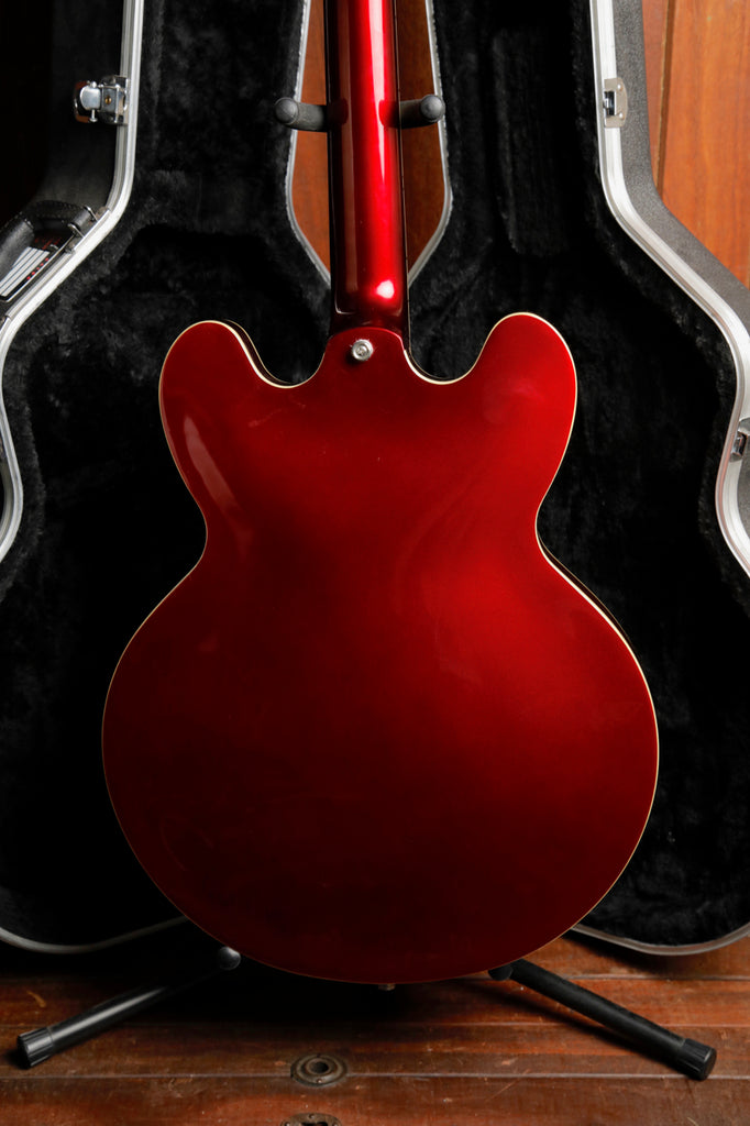 Epiphone Riviera Semi-Hollow Electric Guitar Sparkling Burgundy Pre-Owned