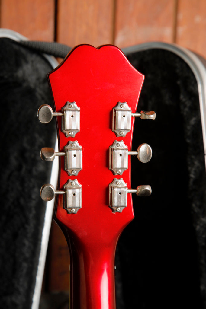 Epiphone Riviera Semi-Hollow Electric Guitar Sparkling Burgundy Pre-Owned