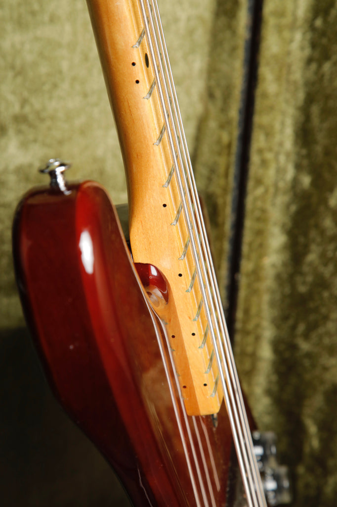 Yamaha SB800S Super Bass Transparent Red Bass Guitar Vintage 1970s Pre-Owned