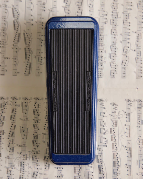 Dunlop Crybaby GCB-95 Blue Sparkle Wah Pedal Pre-Owned