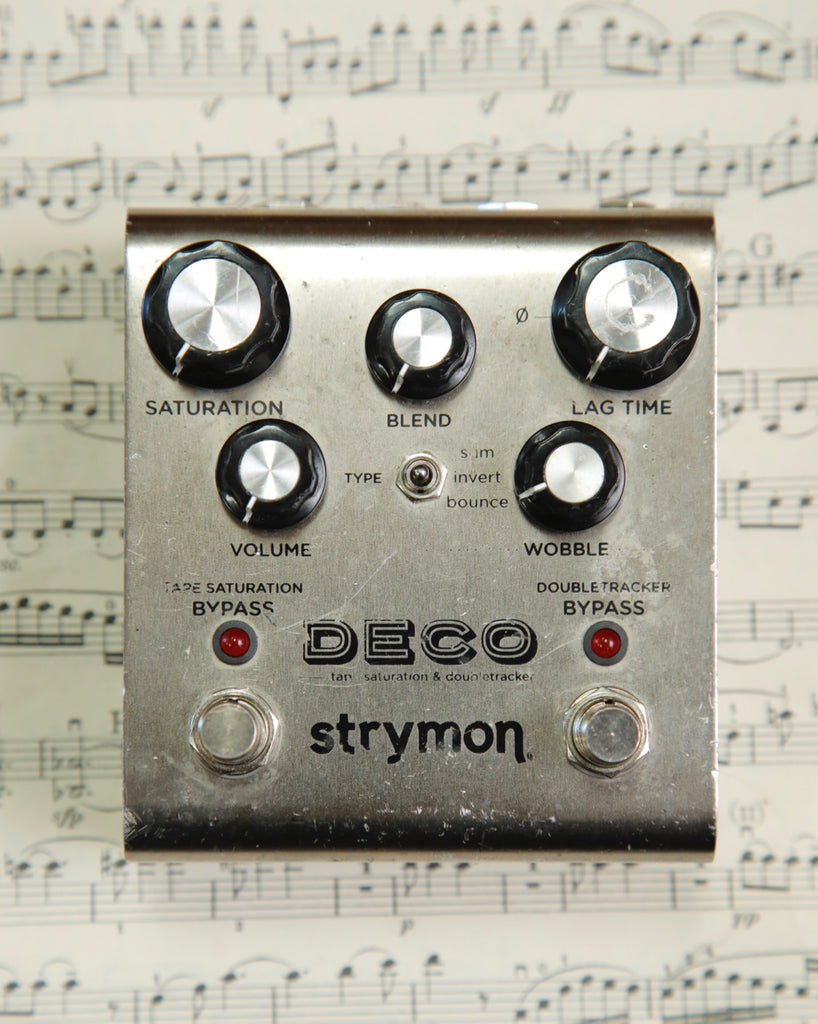 Strymon Deco Mk1 Tape Saturation & Double Tracker Pedal Pre-Owned