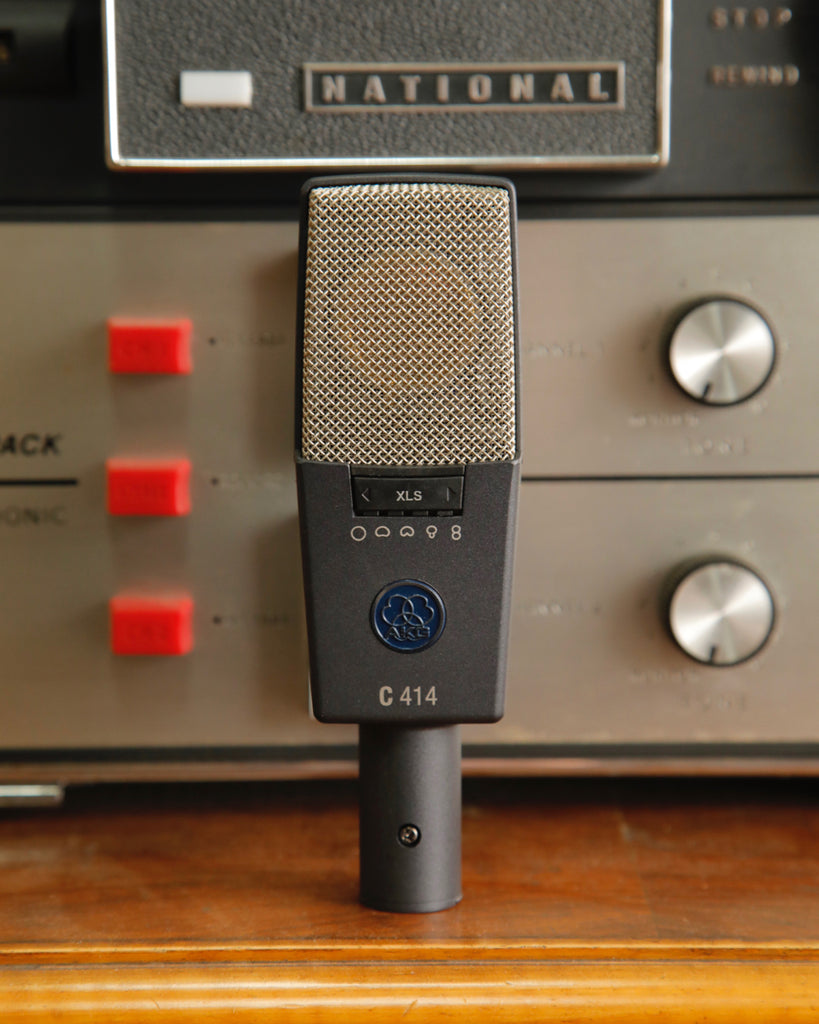 AKG C414 XLS Reference Multi-Pattern Condenser Microphone Pre-Owned