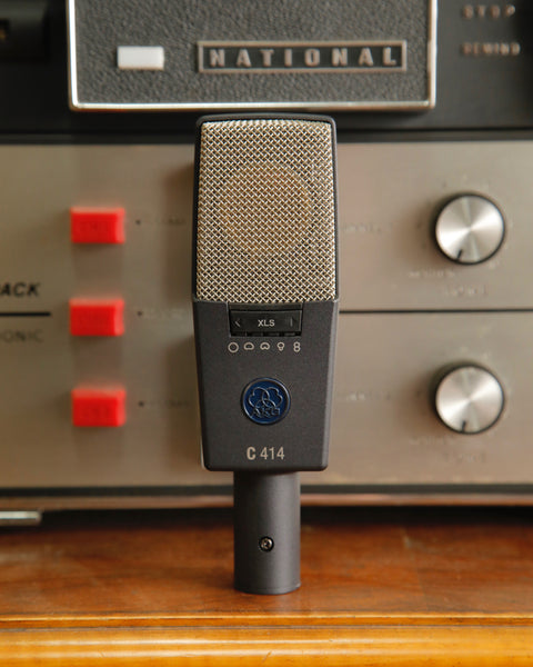 AKG C414 XLS Reference Multi-Pattern Condenser Microphone Pre-Owned