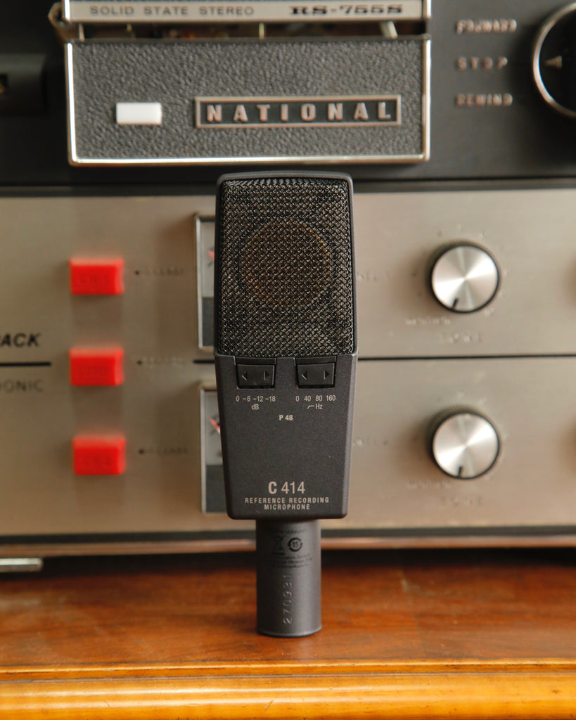 AKG C414 XLS Reference Multi-Pattern Condenser Microphone Pre-Owned