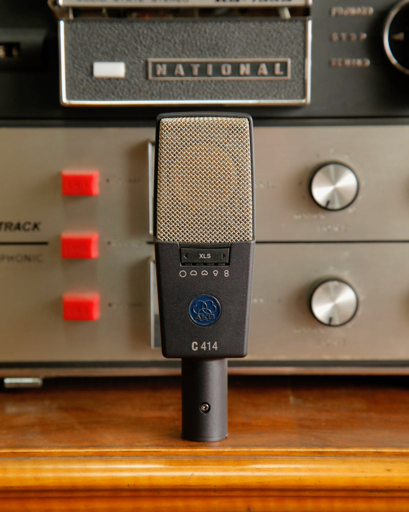 AKG C414 XLS Reference Multi-Pattern Condenser Microphone Pre-Owned