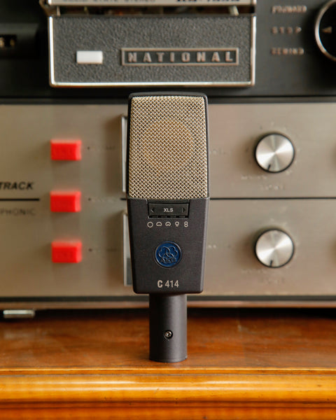 AKG C414 XLS Reference Multi-Pattern Condenser Microphone Pre-Owned