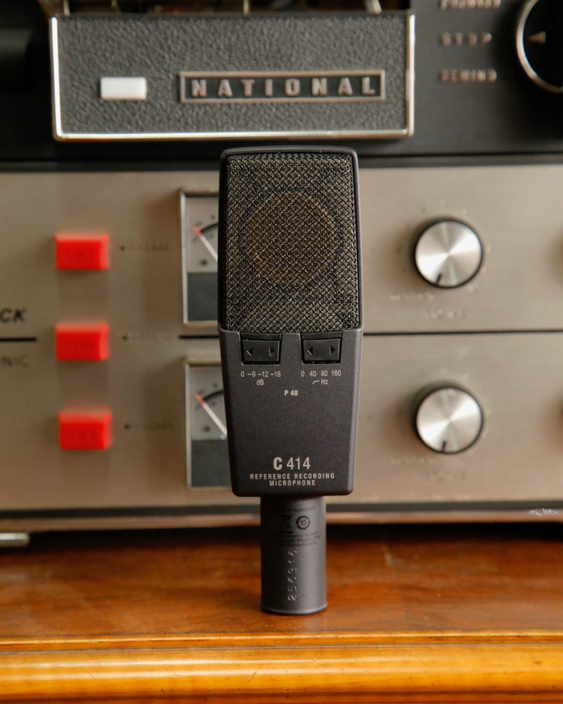 AKG C414 XLS Reference Multi-Pattern Condenser Microphone Pre-Owned