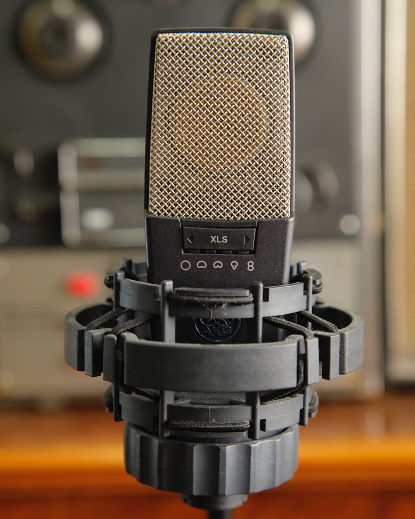 AKG C414 XLS Reference Multi-Pattern Condenser Microphone Pre-Owned