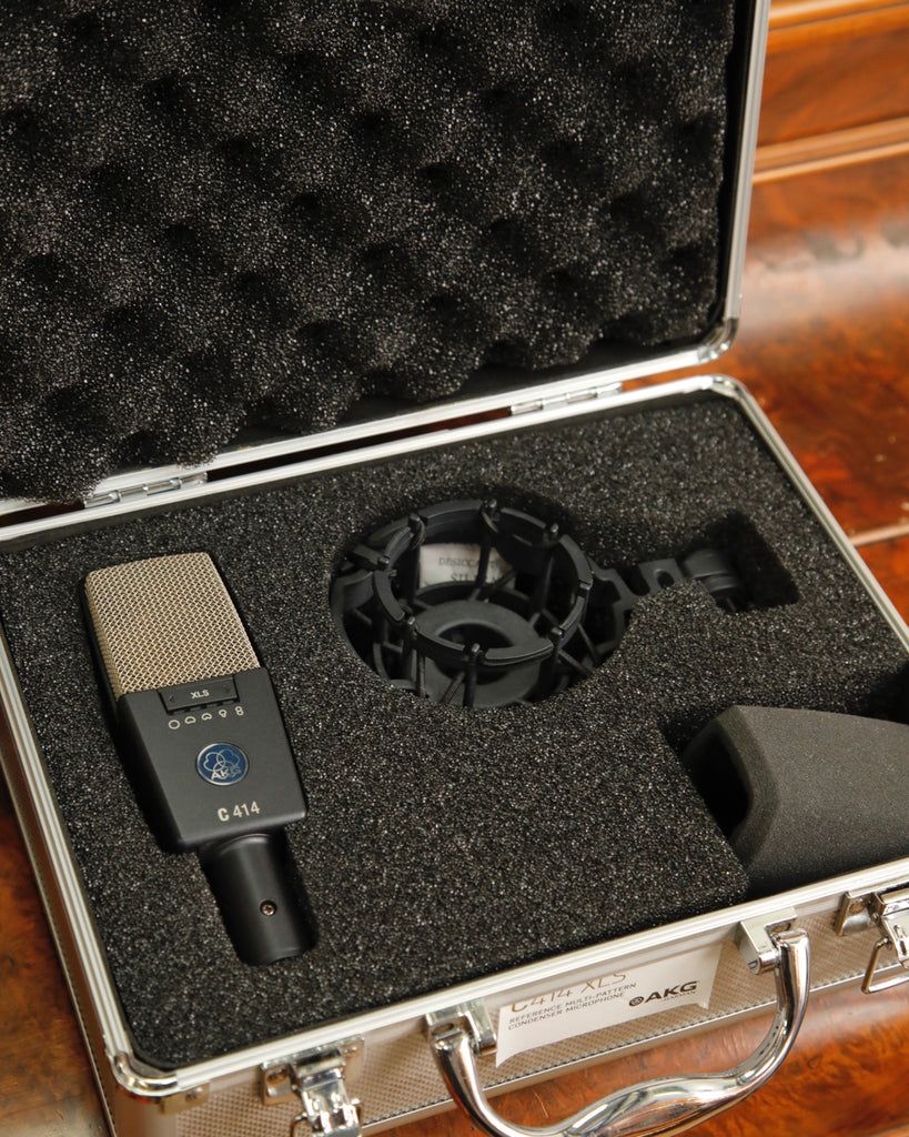 AKG C414 XLS Reference Multi-Pattern Condenser Microphone Pre-Owned