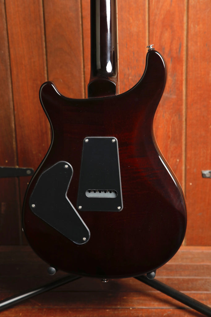 PRS Paul Reed Smith SE Custom 24 Semi-Hollow Piezo Orange Tiger Smokeburst