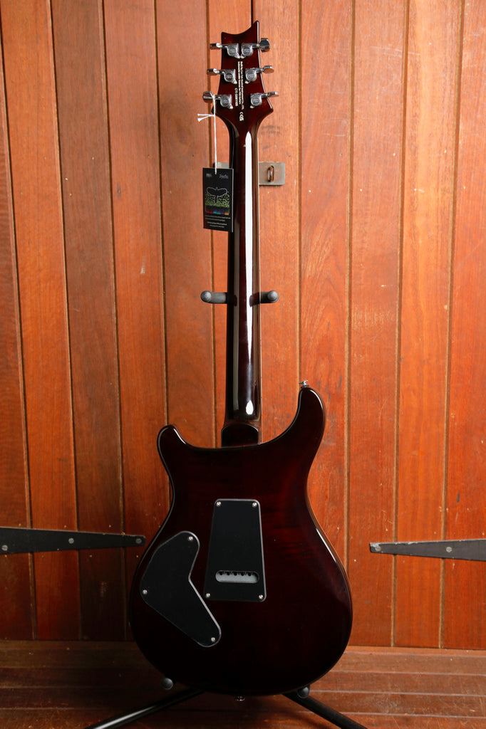 PRS Paul Reed Smith SE Custom 24 Semi-Hollow Piezo Orange Tiger Smokeburst