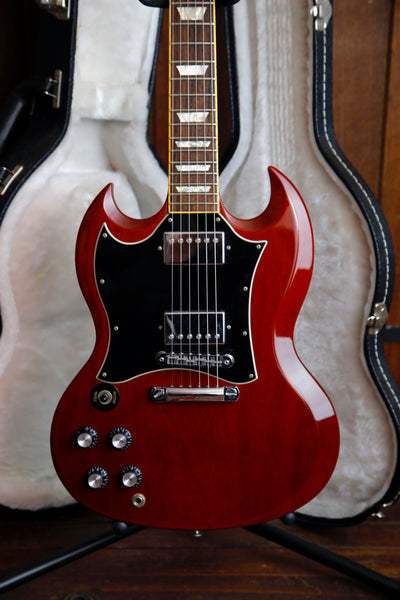 Gibson SG Standard Left Handed Cherry Electric Guitar 2009 Pre-Owned