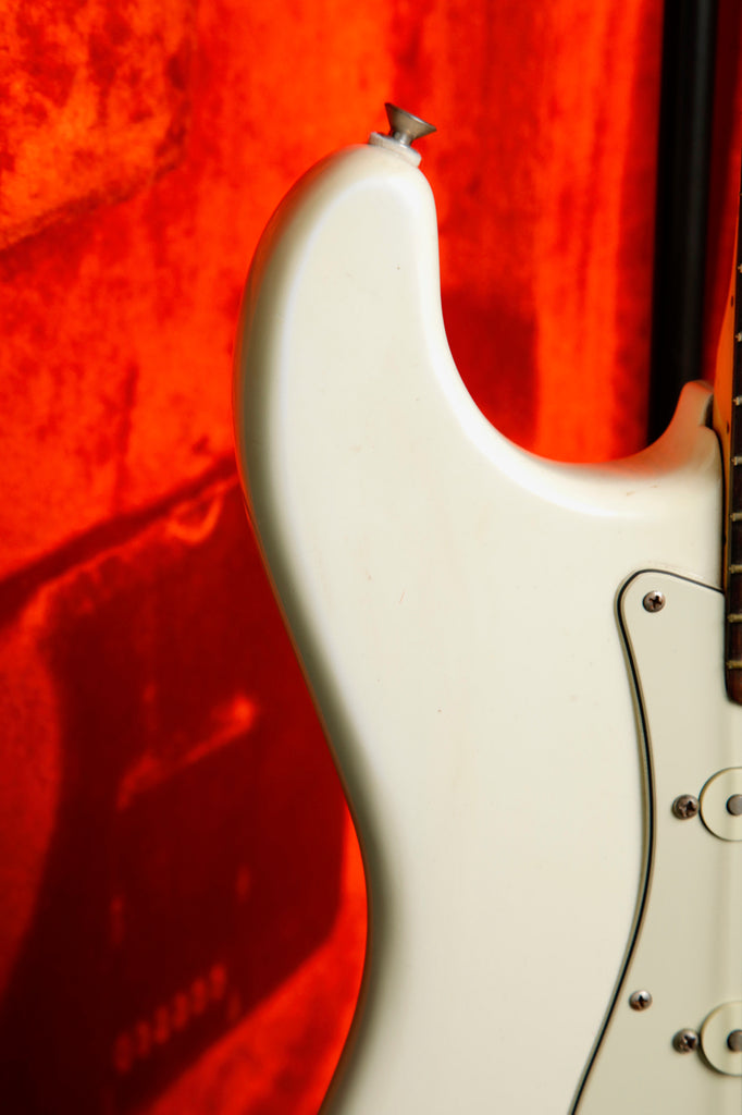 Fender Stratocaster Olympic White Vintage Electric Guitar 1977 Pre-Owned