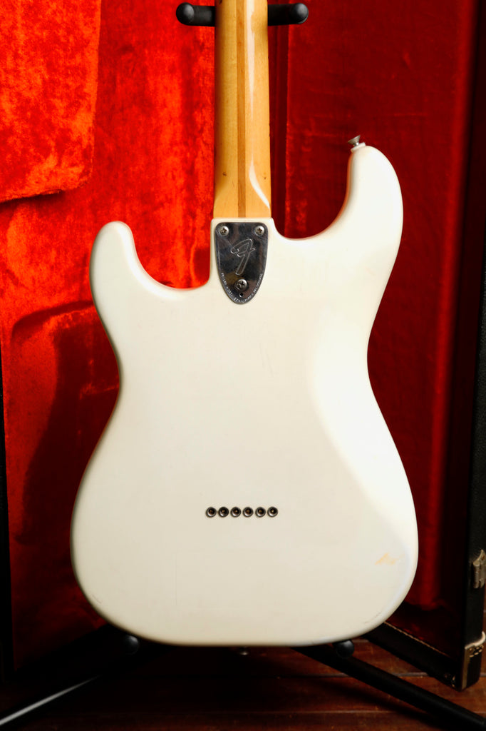 Fender Stratocaster Olympic White Vintage Electric Guitar 1977 Pre-Owned