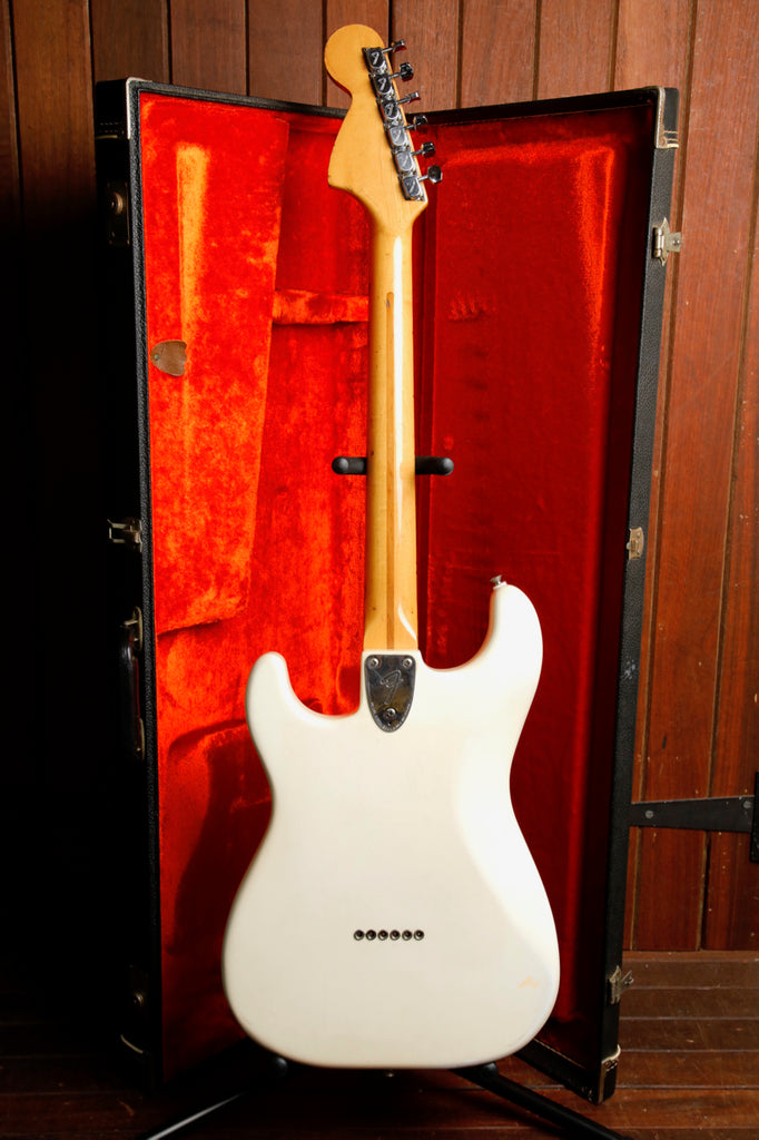Fender Stratocaster Olympic White Vintage Electric Guitar 1977 Pre-Owned