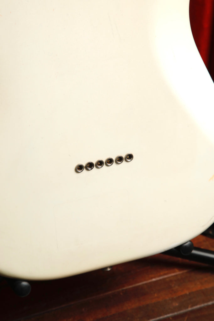 Fender Stratocaster Olympic White Vintage Electric Guitar 1977 Pre-Owned