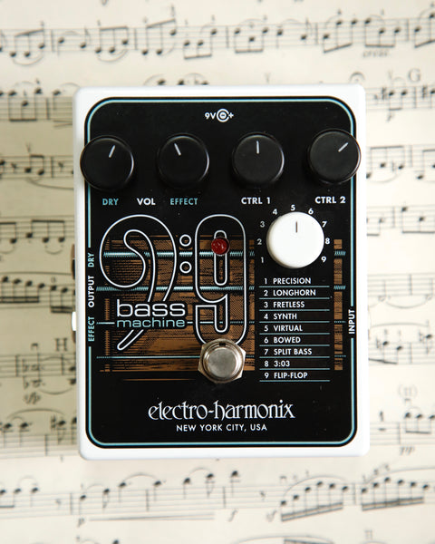 Electro-Harmonix Bass9 Bass Machine Pedal Pre-Owned