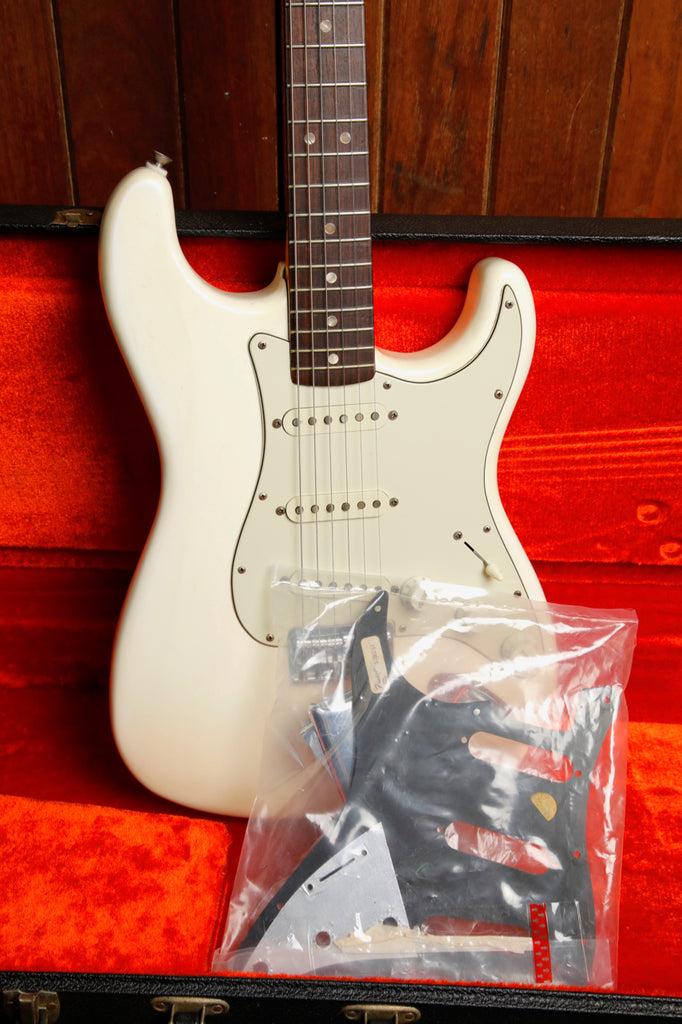 Fender Stratocaster Olympic White Vintage Electric Guitar 1977 Pre-Owned