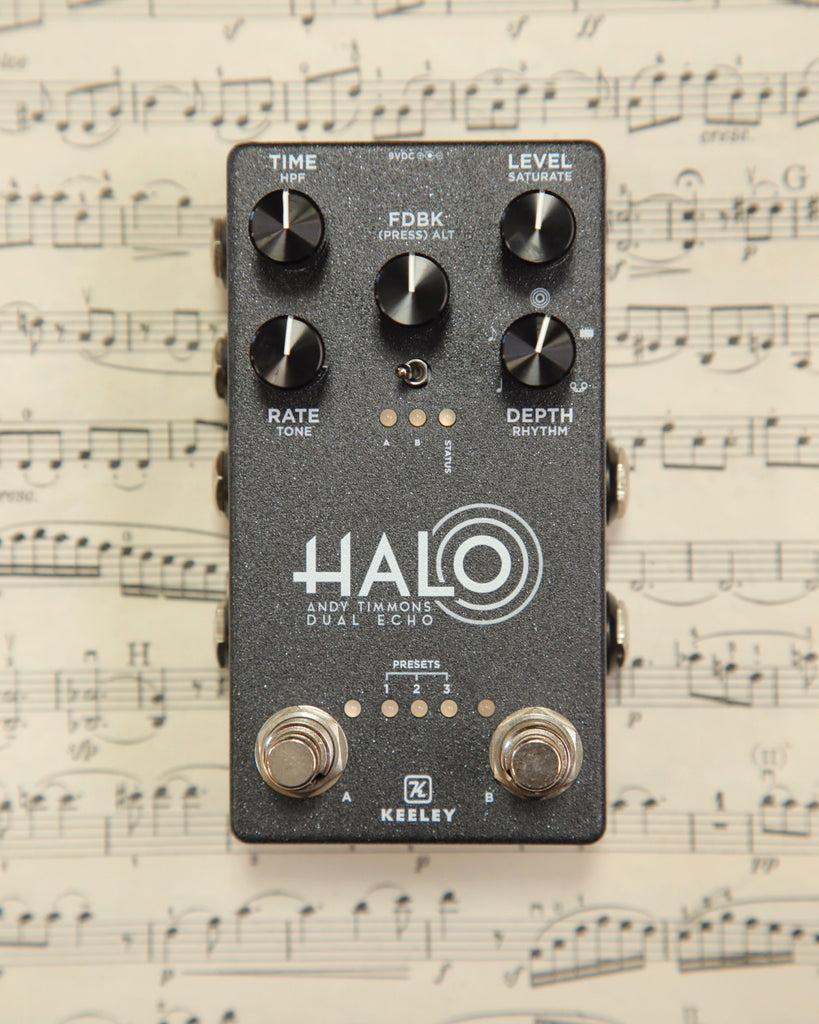 Keeley Halo Andy Timmons Dual Echo Pedal Pre-Owned