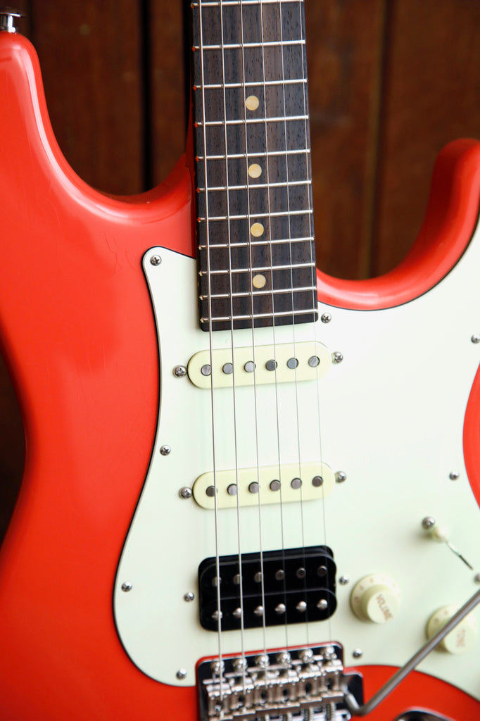 Suhr Classic S Antique HSS Fiesta Red Electric Guitar