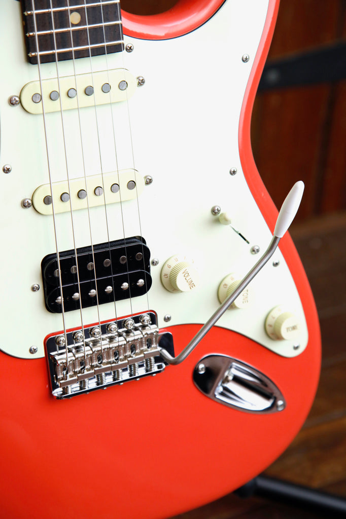 Suhr Classic S Antique HSS Fiesta Red Electric Guitar