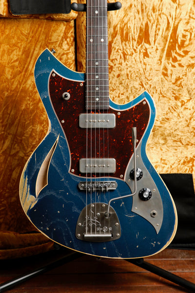 Novo Miris J Custom Lake Como Blue Electric Guitar