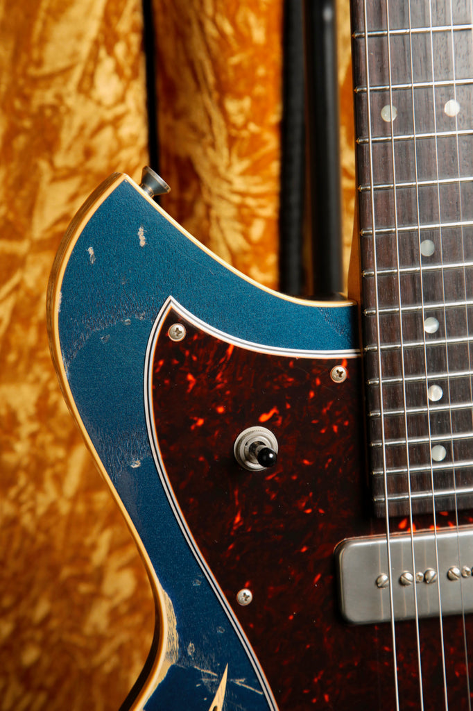 Novo Miris J Custom Lake Como Blue Electric Guitar