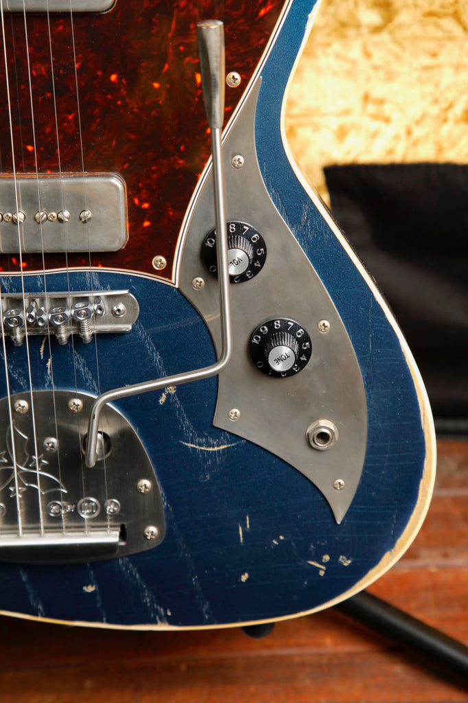 Novo Miris J Custom Lake Como Blue Electric Guitar