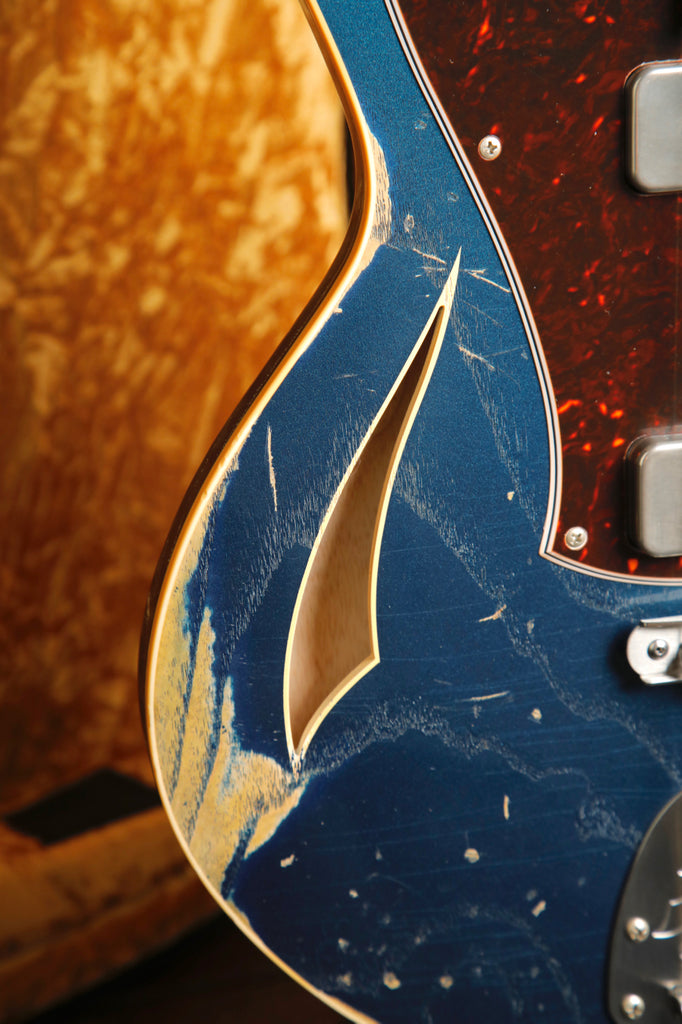 Novo Miris J Custom Lake Como Blue Electric Guitar