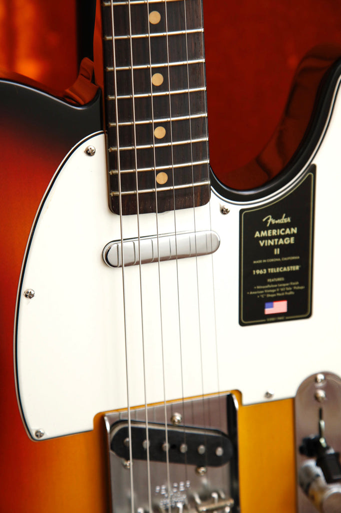 Fender American Vintage II 1963 Telecaster Sunburst Electric Guitar