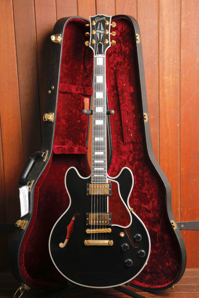 Gibson Custom ES-359 Semi-Hollow Ebony Electric Guitar 2011 Pre-Owned