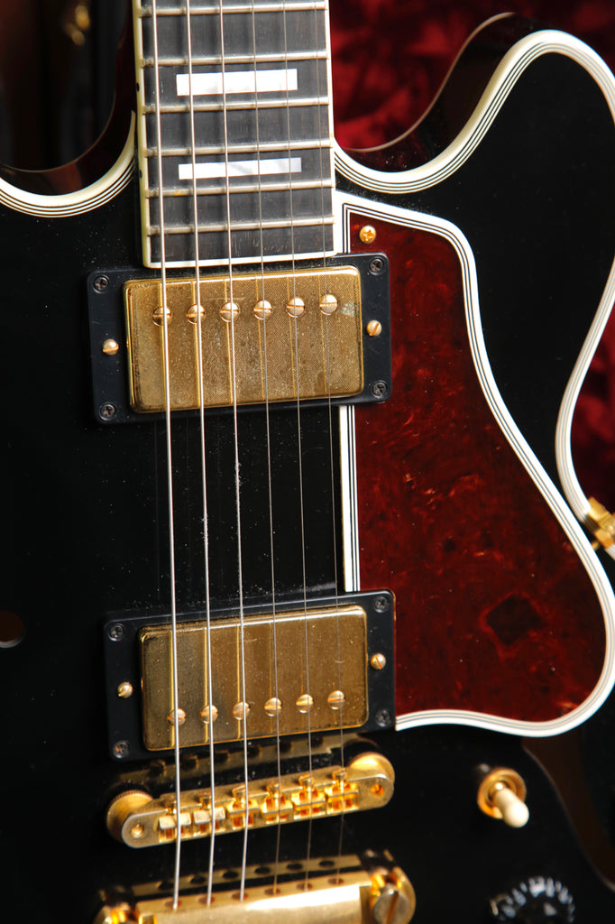 Gibson Custom ES-359 Semi-Hollow Ebony Electric Guitar 2011 Pre-Owned