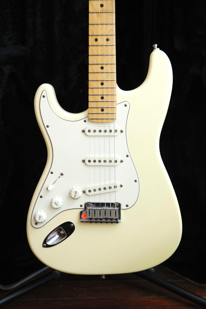 Fender American Standard Left Handed Stratocaster Olympic White 1990 Pre-Owned