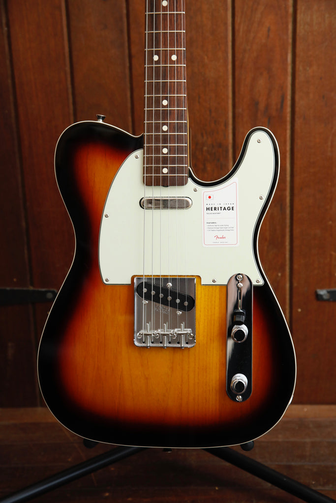 Fender Made In Japan Heritage '60s Telecaster Custom Sunburst Electric Guitar