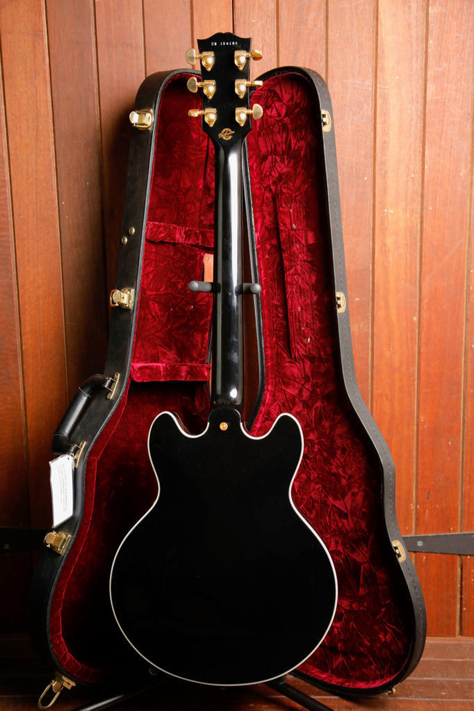 Gibson Custom ES-359 Semi-Hollow Ebony Electric Guitar 2011 Pre-Owned