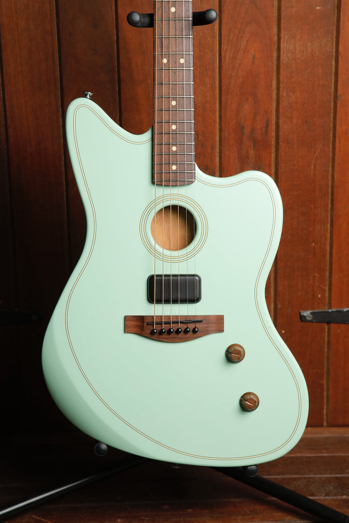 Fender Limited Edition Acoustasonic Standard Jazzmaster Surf Green