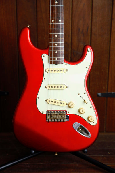 Fender Japan ST-62 Stratocaster Candy Apple Red Electric Guitar 1994 Pre-Owned
