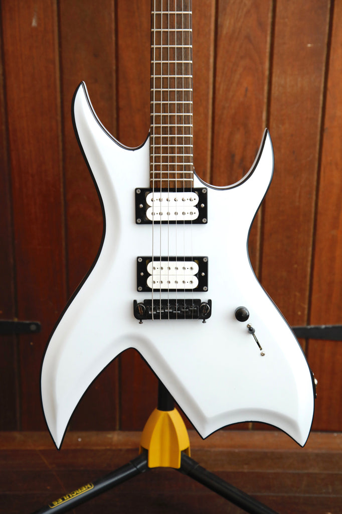 B.C. Rich Rich Bich Special Edition Modified White Electric Guitar Pre-Owned