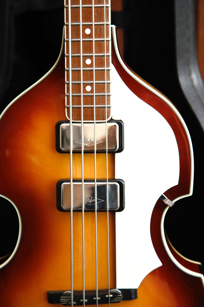 Hofner Contemporary Series Cavern Violin Bass Guitar Sunburst Pre-Owned