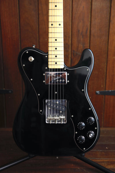 Fender Japan TC-72 '72 Reissue Telecaster Custom Black Electric Guitar Pre-Owned
