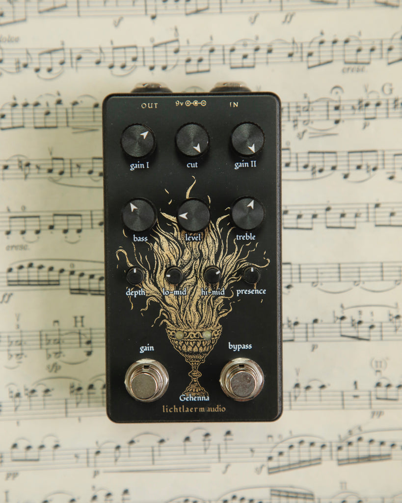 Lichtlaerm Audio Gehenna Distortion Pedal Pre-Owned