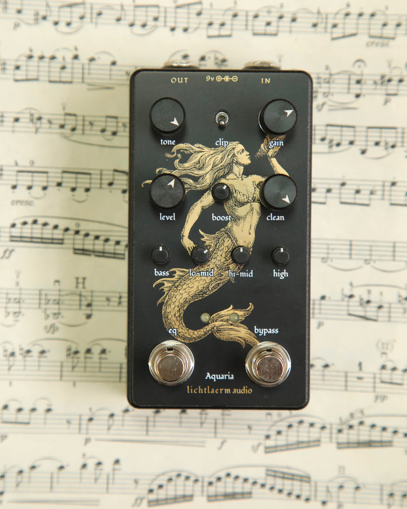 Lichtlaerm Audio Aquaria Overdrive Pedal Pre-Owned