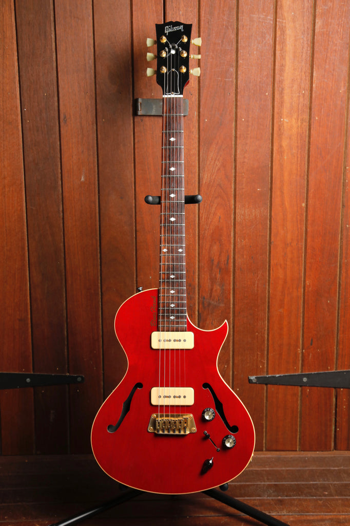 Gibson Blueshawk Heritage Cherry Semi-Hollow Electric Guitar 1998 Pre-Owned