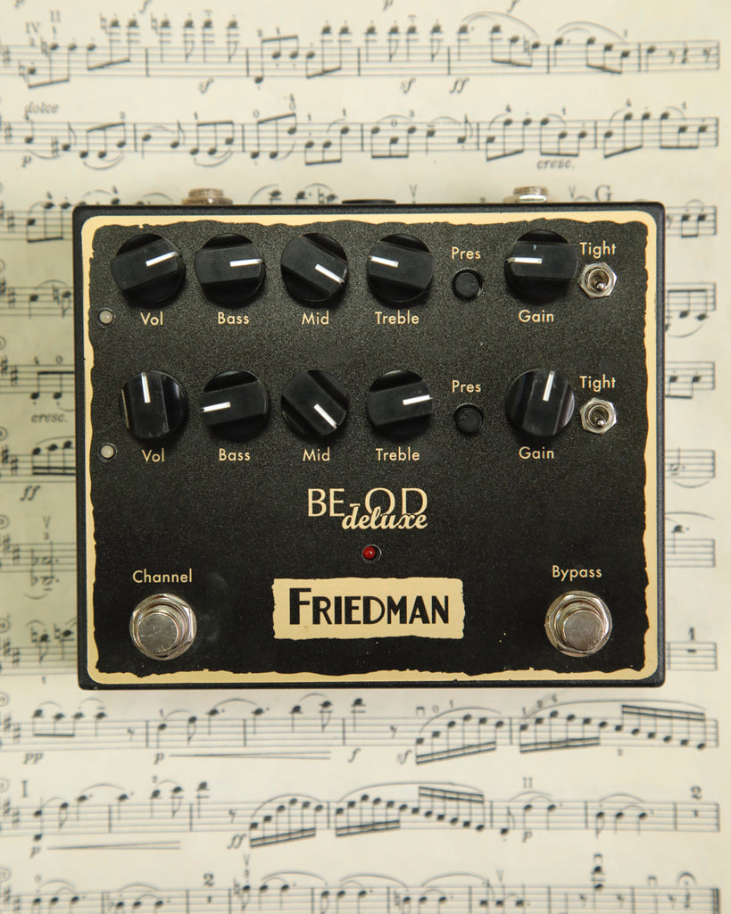 Friedman BE-OD Deluxe Overdrive Pedal Pre-Owned