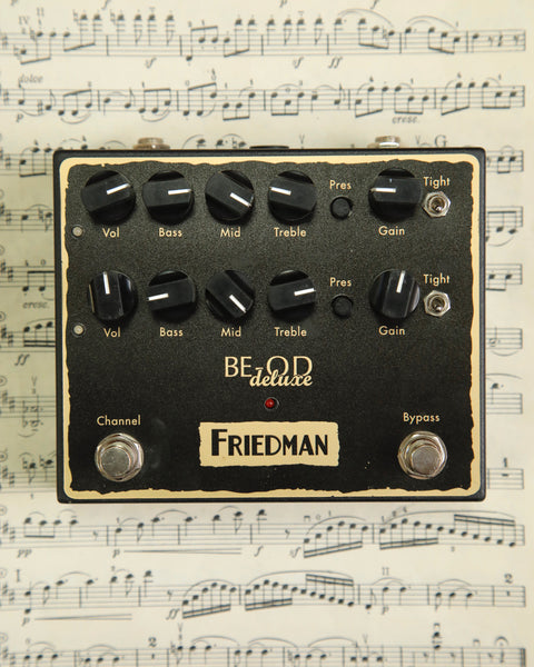 Friedman BE-OD Deluxe Overdrive Pedal Pre-Owned
