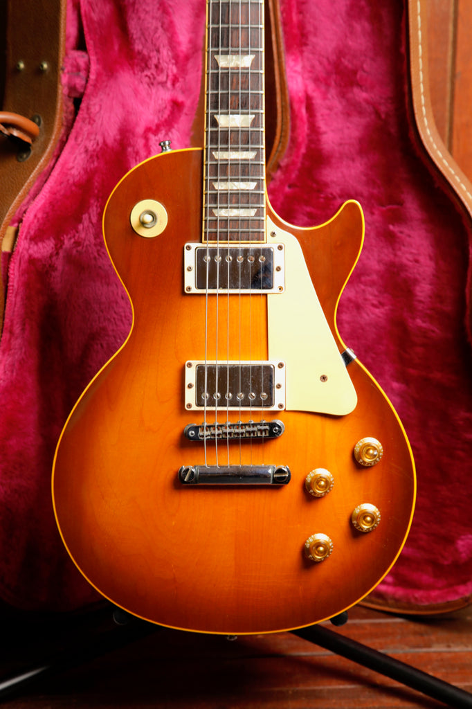 Gibson Les Paul Standard Honey Burst Electric Guitar 1998 Pre-Owned